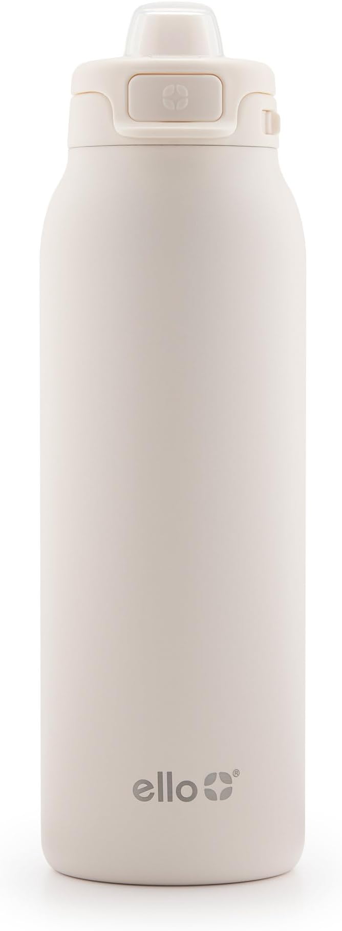 Ello Pop & Fill Stainless Steel Water Bottle with Quick Fill Technology, Double Walled Vacuum Insulated Metal, Leak Proof Locking Lid, Sip & Chug, BPA Free, Holiday Gift for Him Her, 22oz, 32oz, 40oz