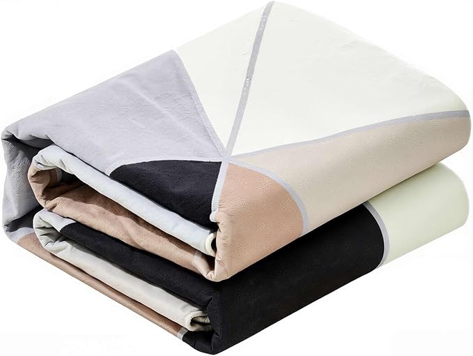 VEVOR 5 x 7 ft Area Rug Large Washable Rug Non-Slip and Tear-Resistant Soft Carpet Pet & Child Friendly Modern Area Rugs Indoor Mat for Bedroom Living Room Kids Room Entryway Charcoal Gray