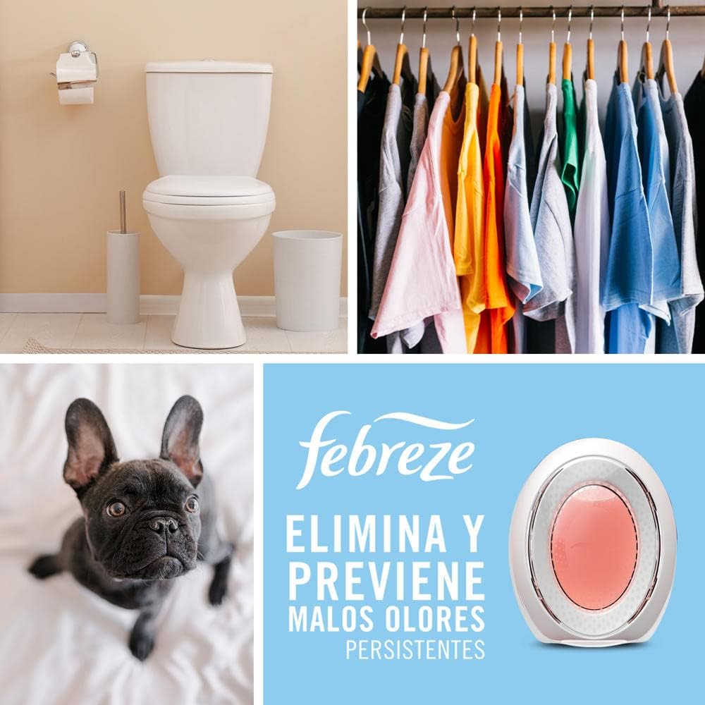 Febreze Small Spaces Air Freshener, Wild Berries, Odor Fighter for Strong Odors (1 Count)