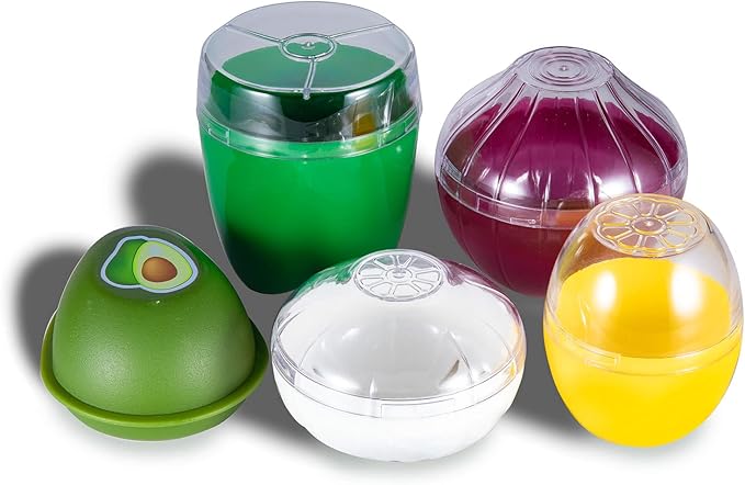 Ortarco Avocado Keeper Avocado Saver Avocado Storage Containers Reusable Avocado Holder Organizer