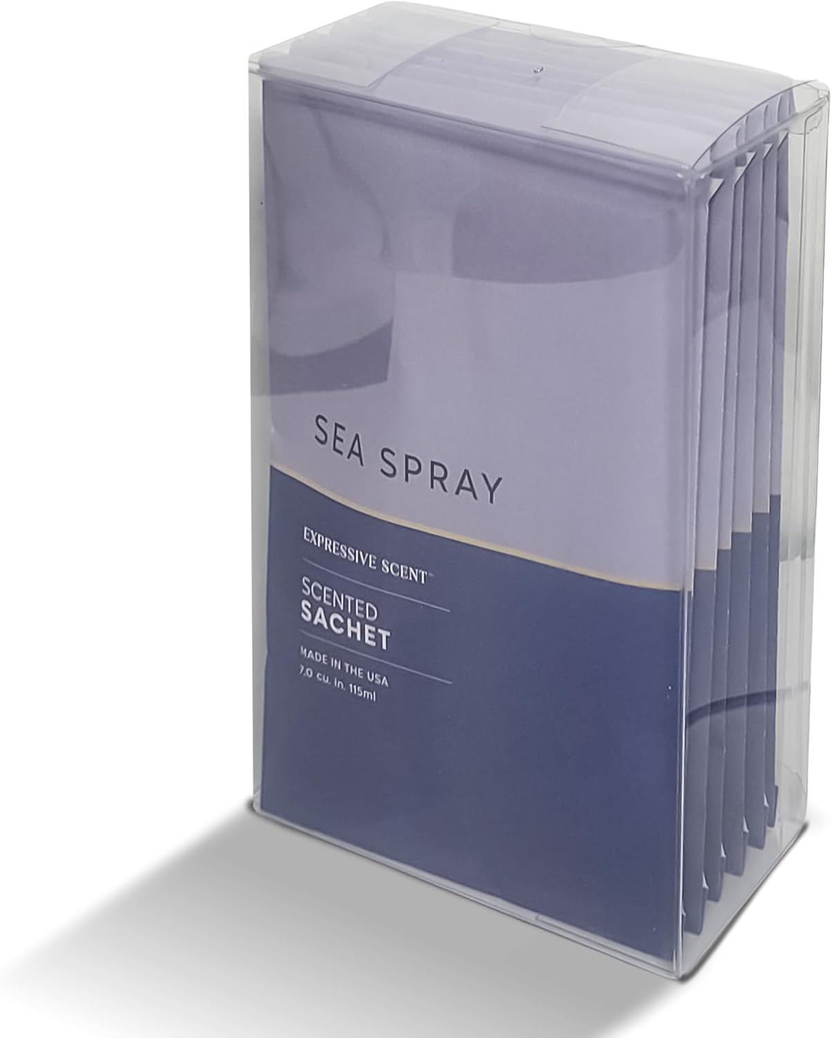 Expressive Scent – Home Fragrance Aromatic Sachets: Premium Long-Lasting Aroma, for Drawers Dressers Closets Car Kitchen, Sea-Spray