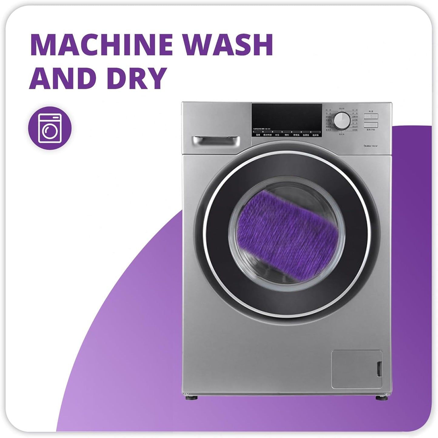 Bath Mat,Ultra Thin Bathroom Rugs,Rubber Bath Mats for Bathroom,No Slip Bath Rugs,Quick Dry,Machine Washable,Low Pile,Absorbent,Shower Outside,Sink,Home Decor Accessories.Purple,1'5"x2'3"(17x27inch)