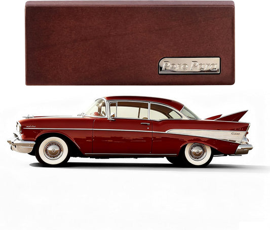 4 Refreshing Scent Bags Wood Car Air Freshener Vent Clip (Darkwood, Amber)- Natural Scent Diffuser for Car, Truck & SUV Premium Essential Oil Starter Kit Gift for Men & Women