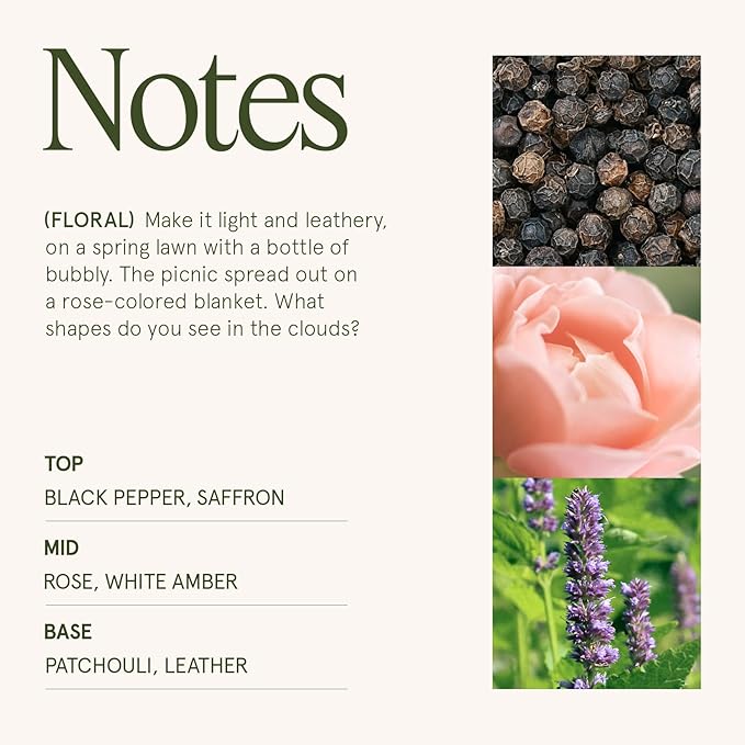 LA JOLIE MUSE Santal Rosé Candle - Saffron, Rose, Patchouli | 12 oz Large 2-Wick Soy Wax Candle | 60 Hours Clean Burn | Valentines Day Gifts for Her | Elegant Home Décor