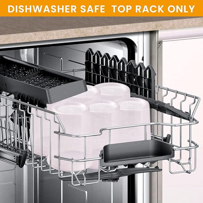 32oz Plastic Deli Food Storage Soup Containers with Airtight Lids, Extra-Thick, Slime, Soup, Leakproof,Stackable,Microwave/Freezer/Dishwasher Safe, BPA Free (24Pack)