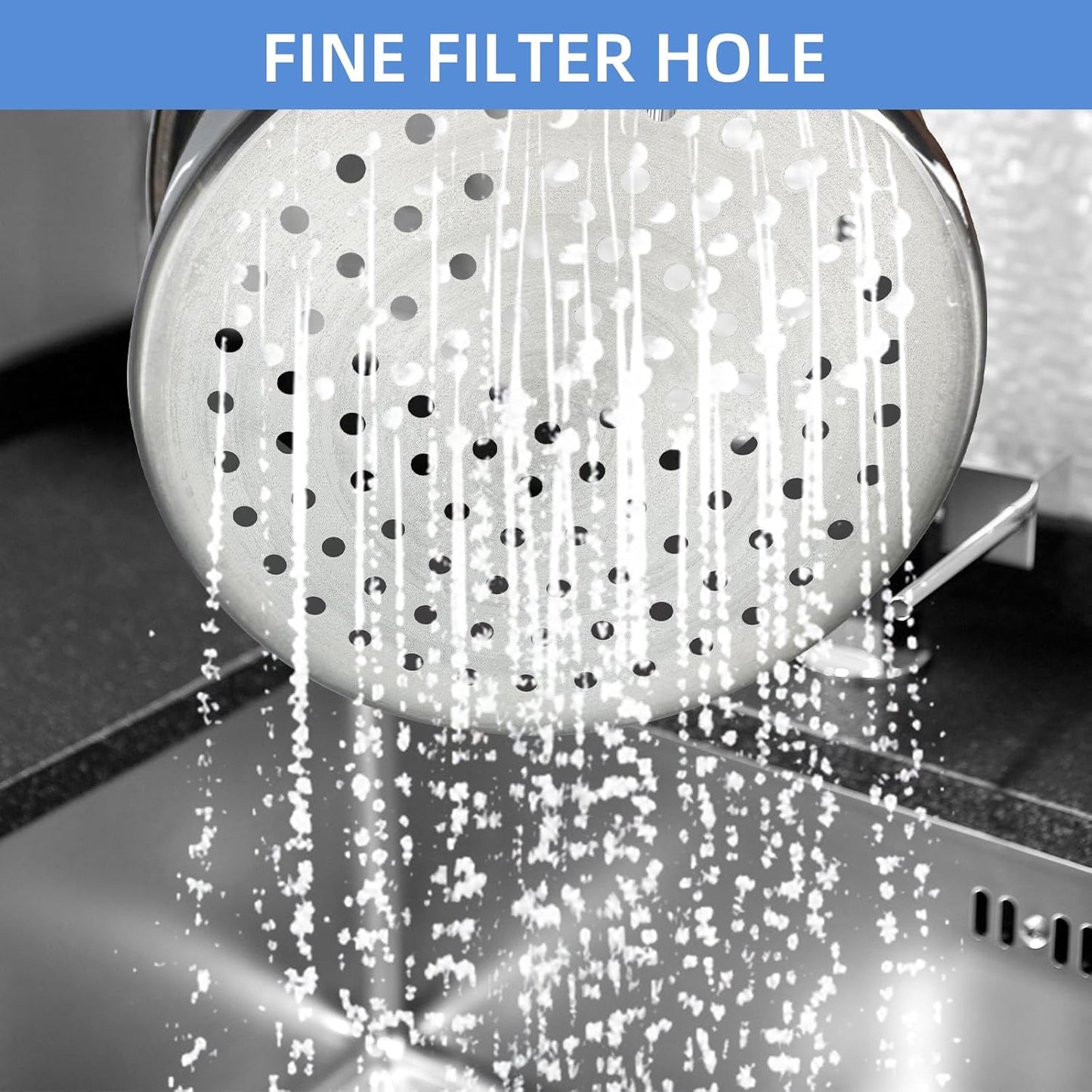 Stainless Steel Drainage Basket, Corner Sink Filter Basket,4.5-inch Sink Drainage Filter and Faucet Hanging Stainless Steel Drainage Basket, Kitchen Sink Drainage Filter, Sink Drainage Filter（2Pcs）