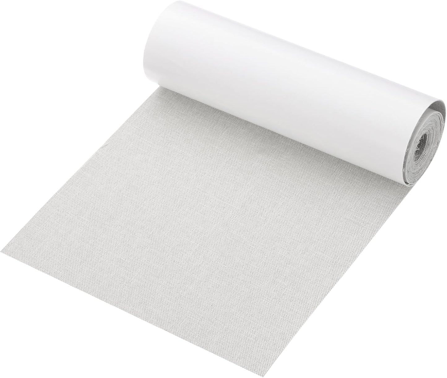 PATIKIL 70x6.2 Inch Linen Repair Tape, Repair Fabric Patch Self Adhesive Couch Patch Line Repair Patch for Furniture Sofa Car Seats Office Chairs, Light Gray