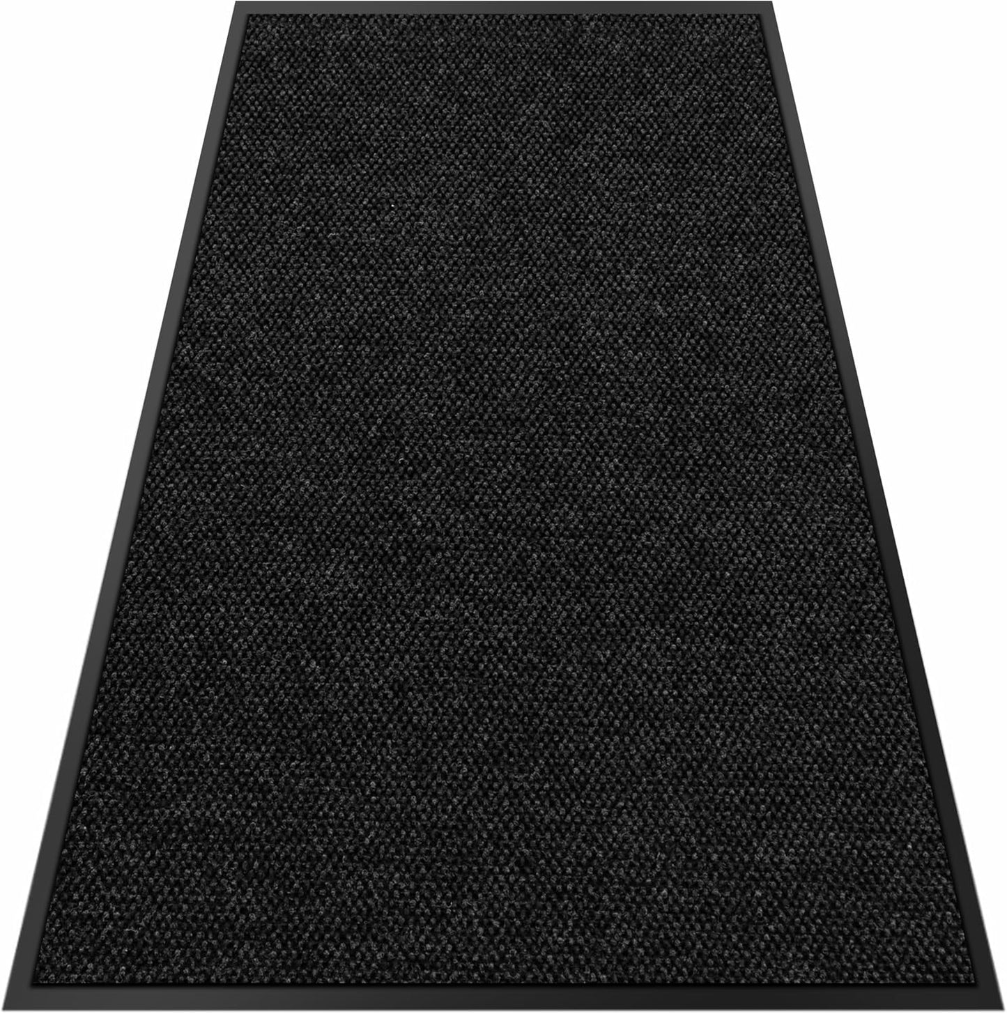 3′ x 47′ Front Door Mat Indoor Outdoor Entrance, Commercial Floor Mat Heavy Duty Dirt Trapper Entryway Doormat, Custom Size Non Slip Rubber Backing Welcome mat, Door Mat for High Traffic Area
