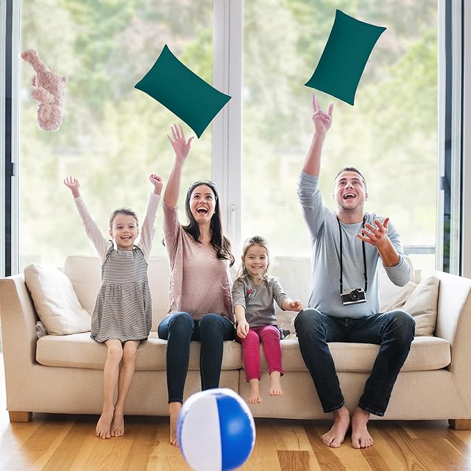 Utopia Bedding 12x20 Pillow Inserts, Set of 2, Dark Teal – Indoor Decorative Throw Pillows for Bed, Sofa & Couch – Soft, Supportive & Fluffy Cushion Inserts