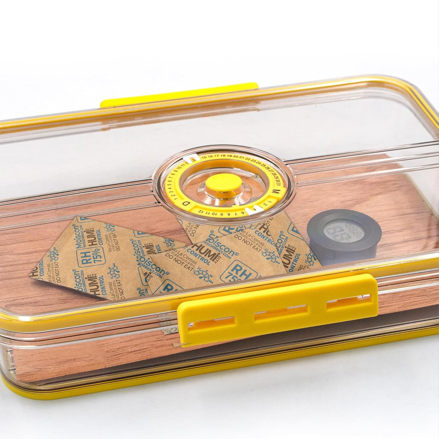 75% RH 8 Gram Two-Way Humidity Control Packs for Storing Up to 5 Items, 15 Pack Size 8 Moisture Control Packets Individually Wrapped for Small Non-Plastic Travel Cases