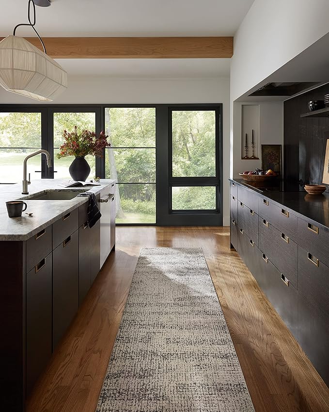 Loloi Darby Collection DAR-02 Oatmeal/Charcoal 9'-2" x 13' Area Rug