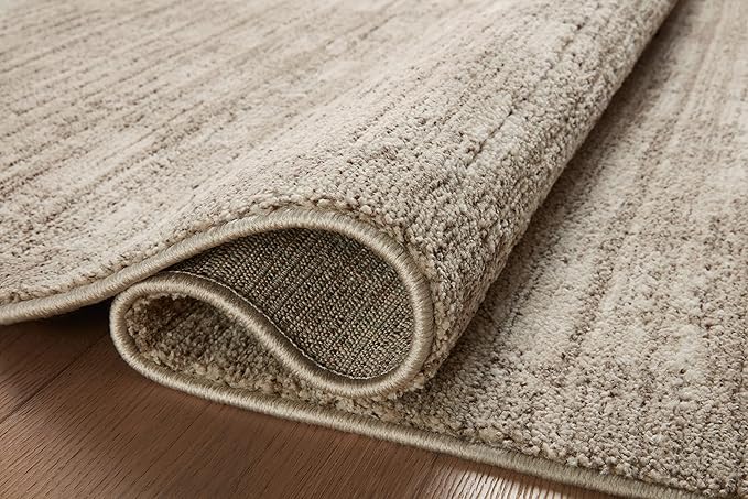 Loloi Darby Collection DAR-07 Pebble/Sand 2'-7" x 12'-0" Runner Rug